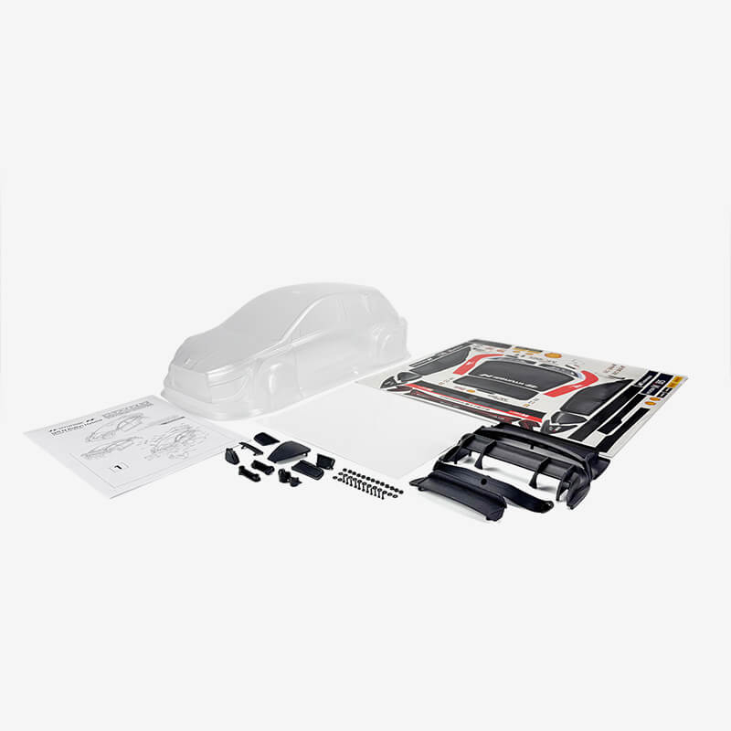 Carisma M48S Hyundai I20N Rally1 Clear Bodyshell Set (CA16585)