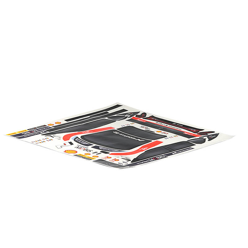 Carisma M48S Hyundai I20N Rally1 Bodyshell Sticker Set (CA16589)