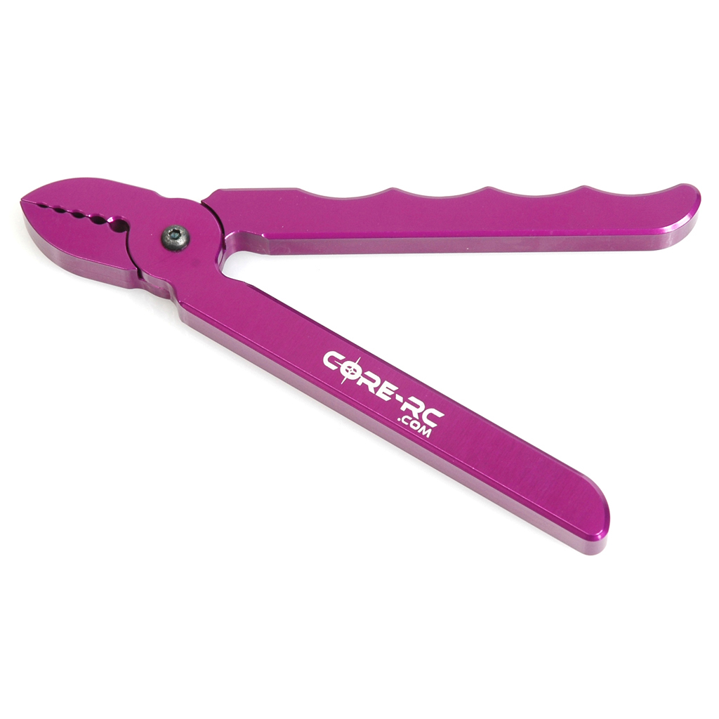 Core RC Shock Shaft Pliers - Purple (CR100)