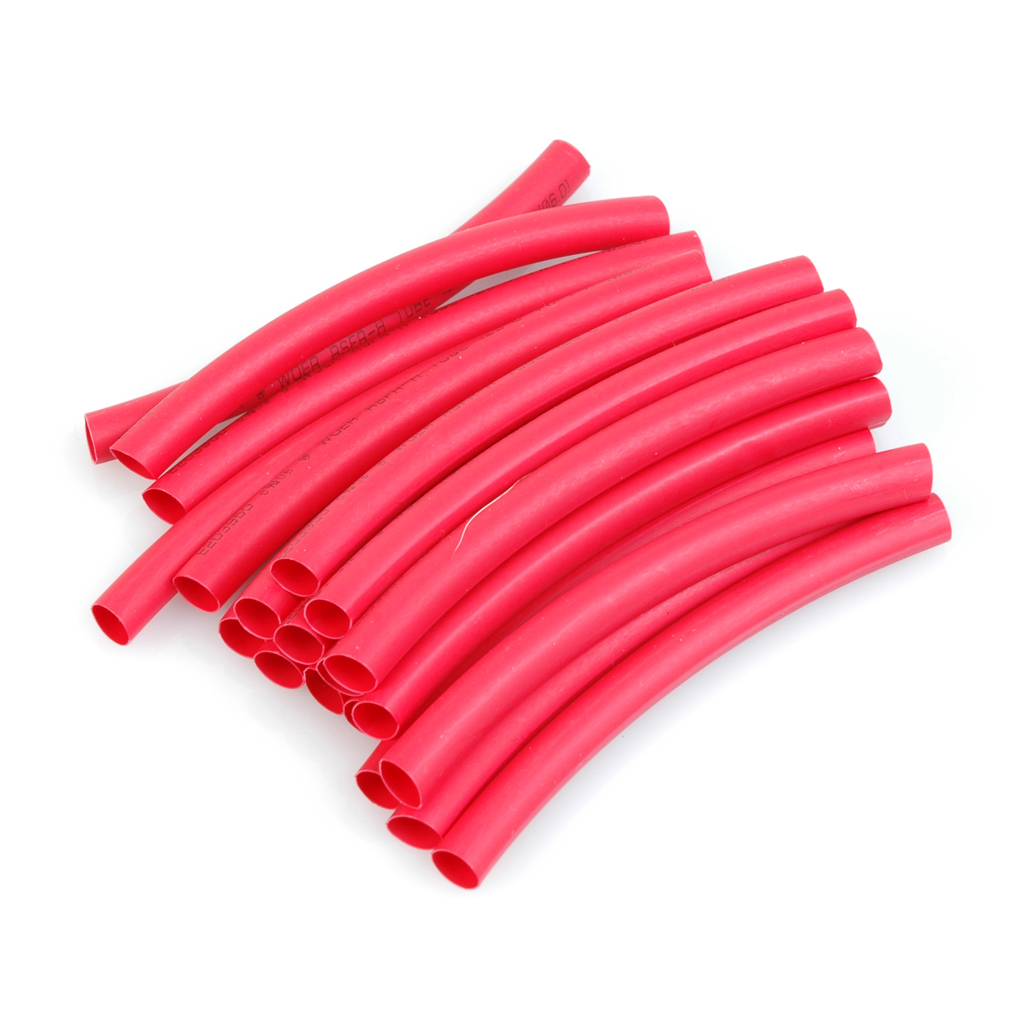 Core RC Heatshrink 6.0mm dia Red - 20pcs (CR125)