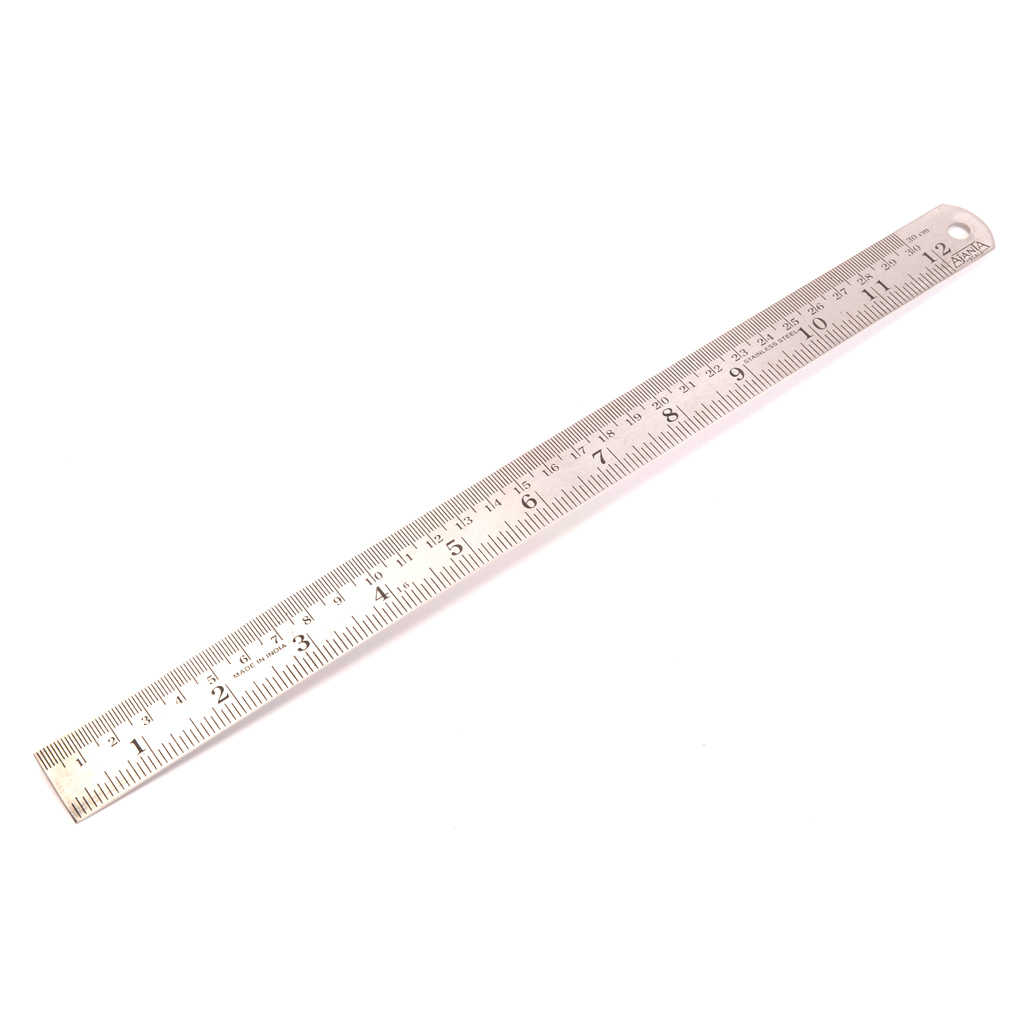 Core RC Steel Ruler - 12&quot;/300mm (CR260)