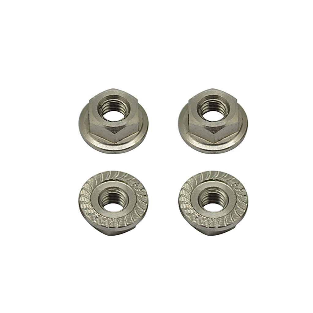 Core RC Titanium Wheel Nuts M4 - pk4 (CR304)