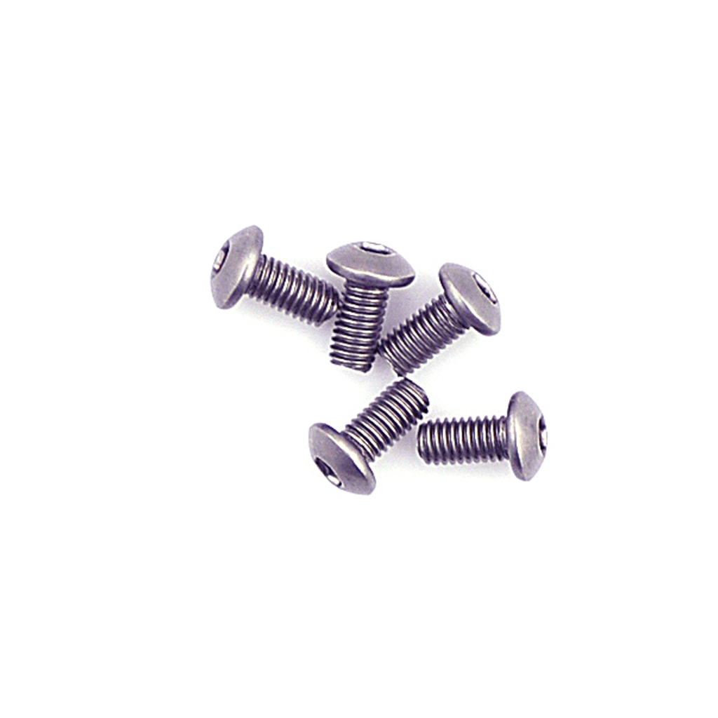 Core RC Alloy Button Head Hex Screws M3 x 6 pk10 (CR314)