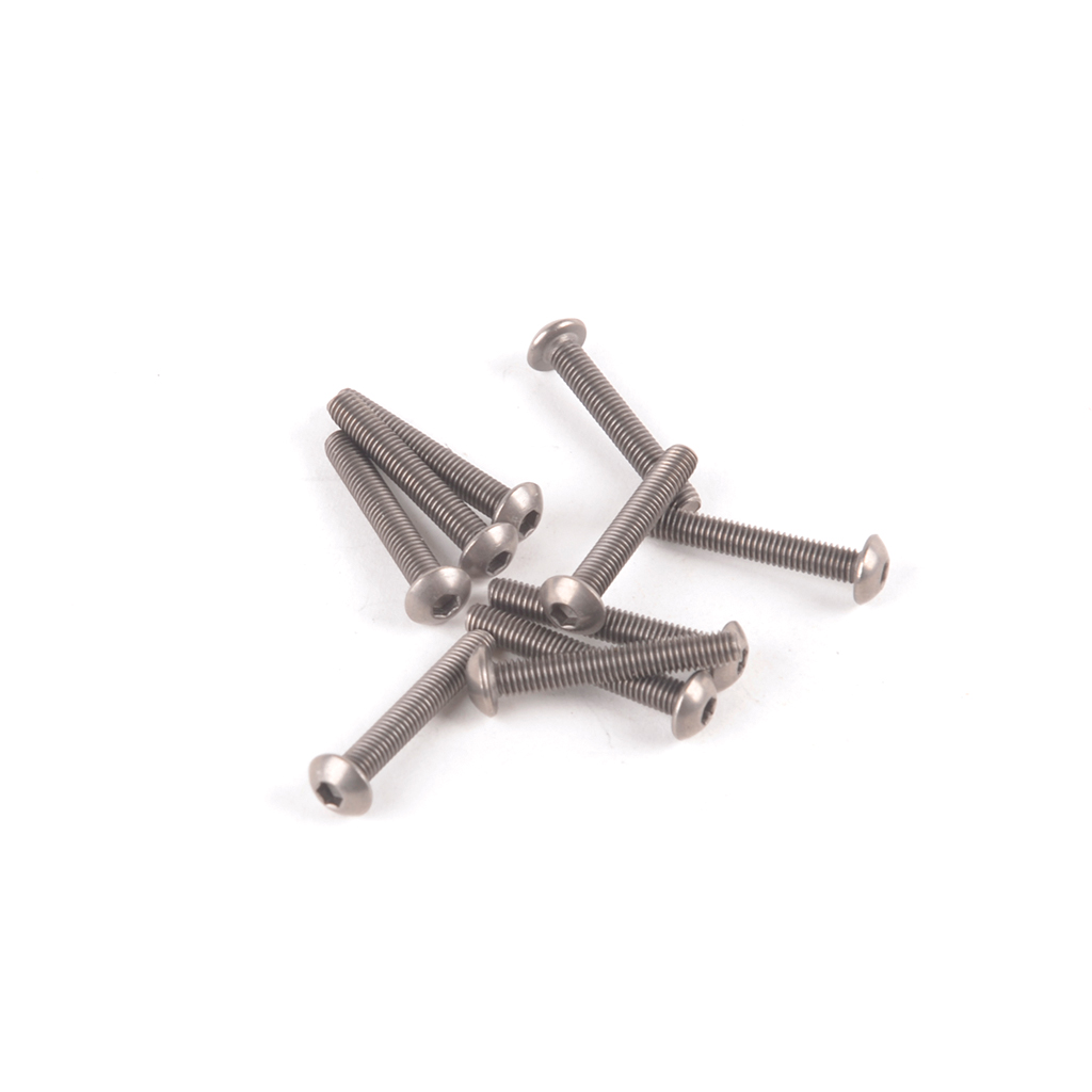 Core RC Titanium Caphead Hex Screws M3 x 20  pk10 (CR331)