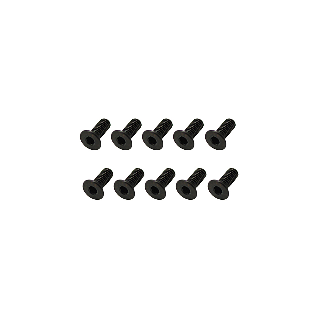 Core RC Steel Csk Hex Screws M2.2 x 6 pk10 (CR340)