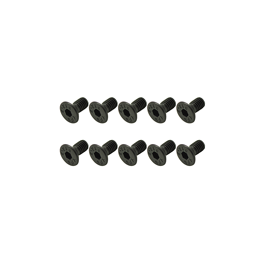 Core RC Steel Csk Hex Screws M3 x 6 pk10 (CR345)