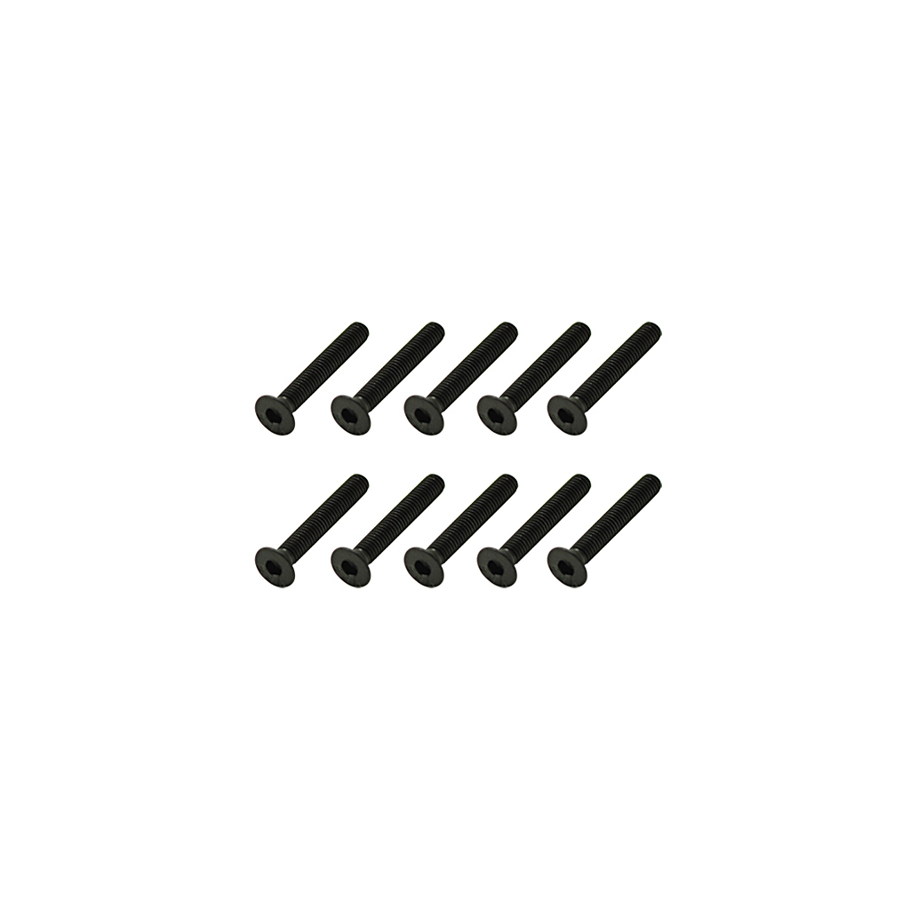 Core RC Steel Csk Hex Screws M3 x 18 pk10 (CR351)