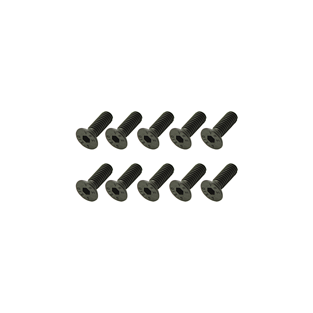 Core RC Steel Csk Hex Screws M4 x 12 pk10 (CR356)