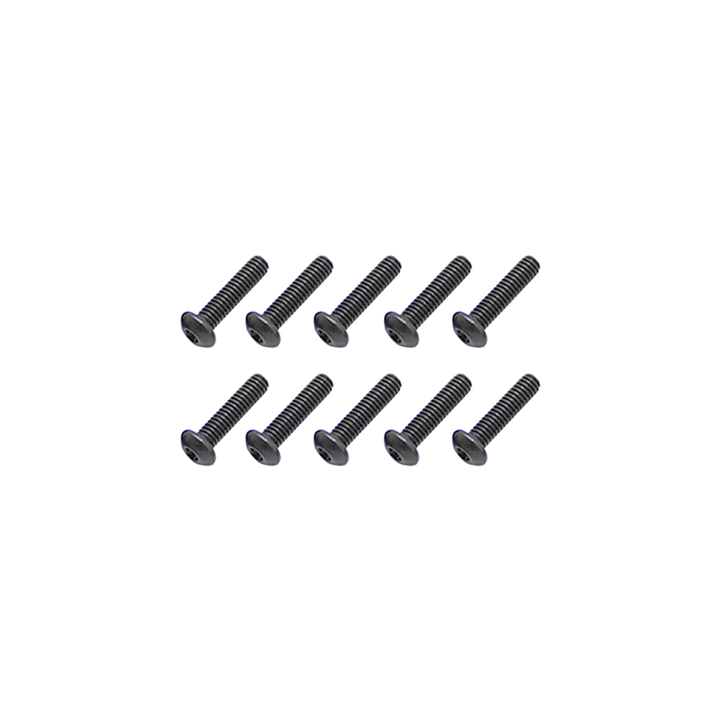 Core RC Steel Button Head Hex Screws M3 x 14 pk10 (CR365)