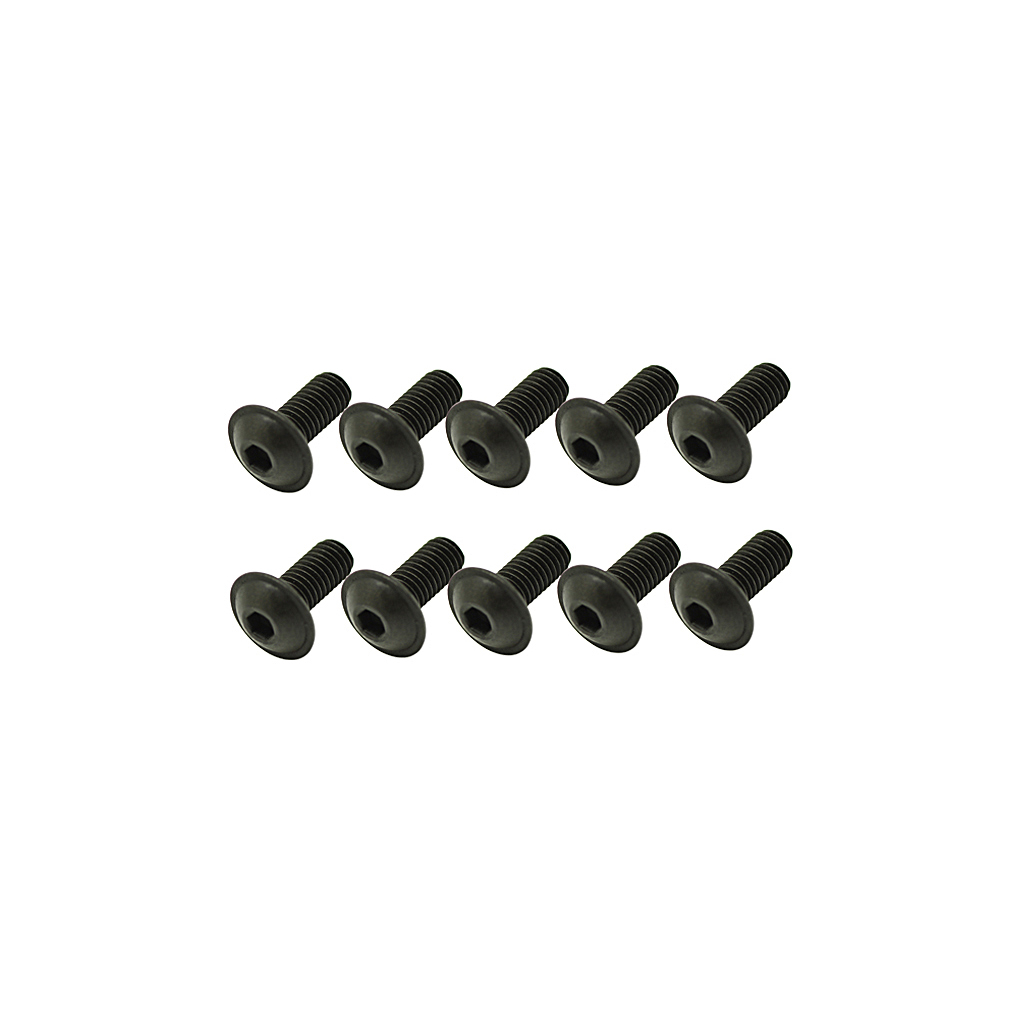 Core RC Steel Fl Caphead Hex Screws M5 x 12 pk10 (CR375)