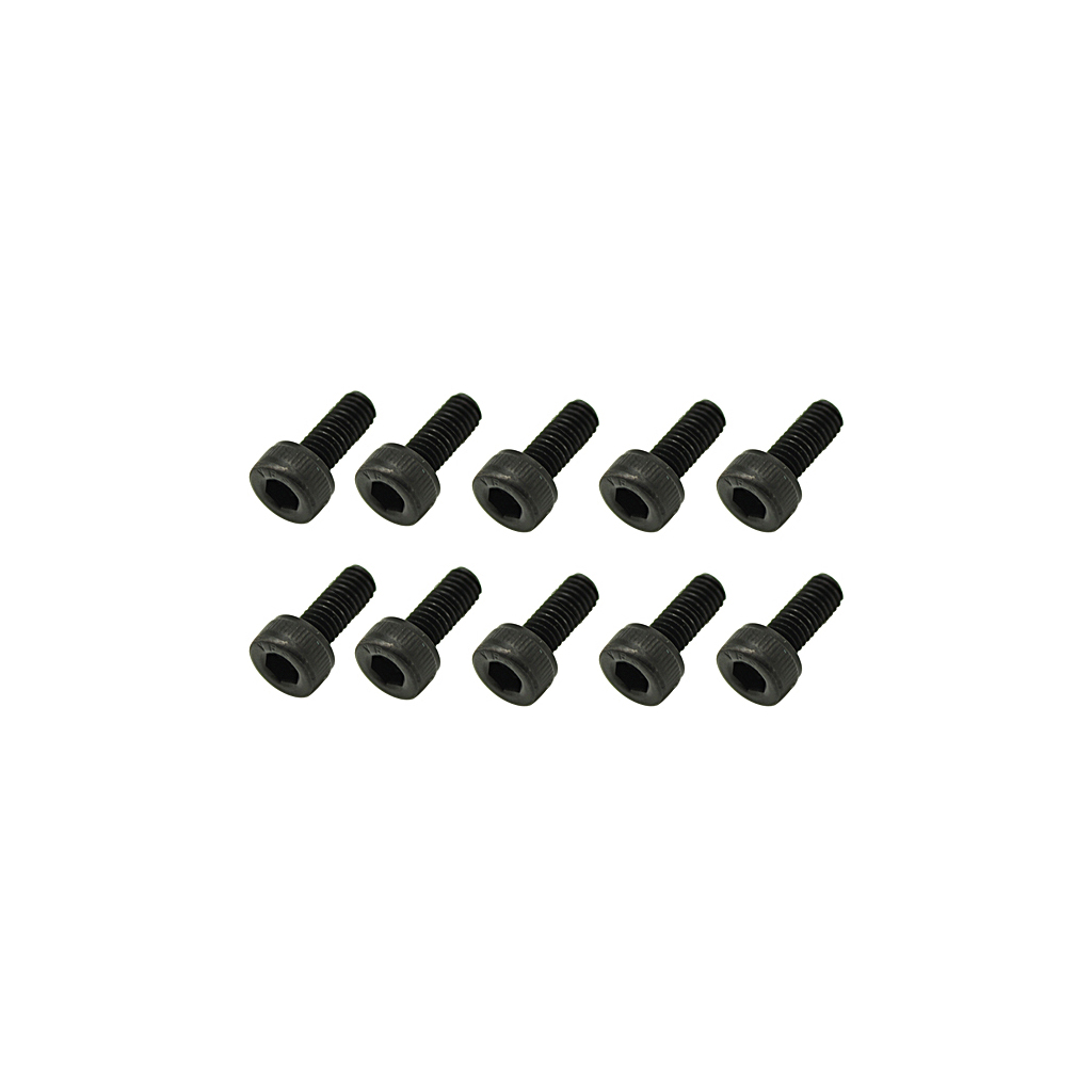 Core RC Steel Caphead Screw M3 x 6 pk10 (CR393)