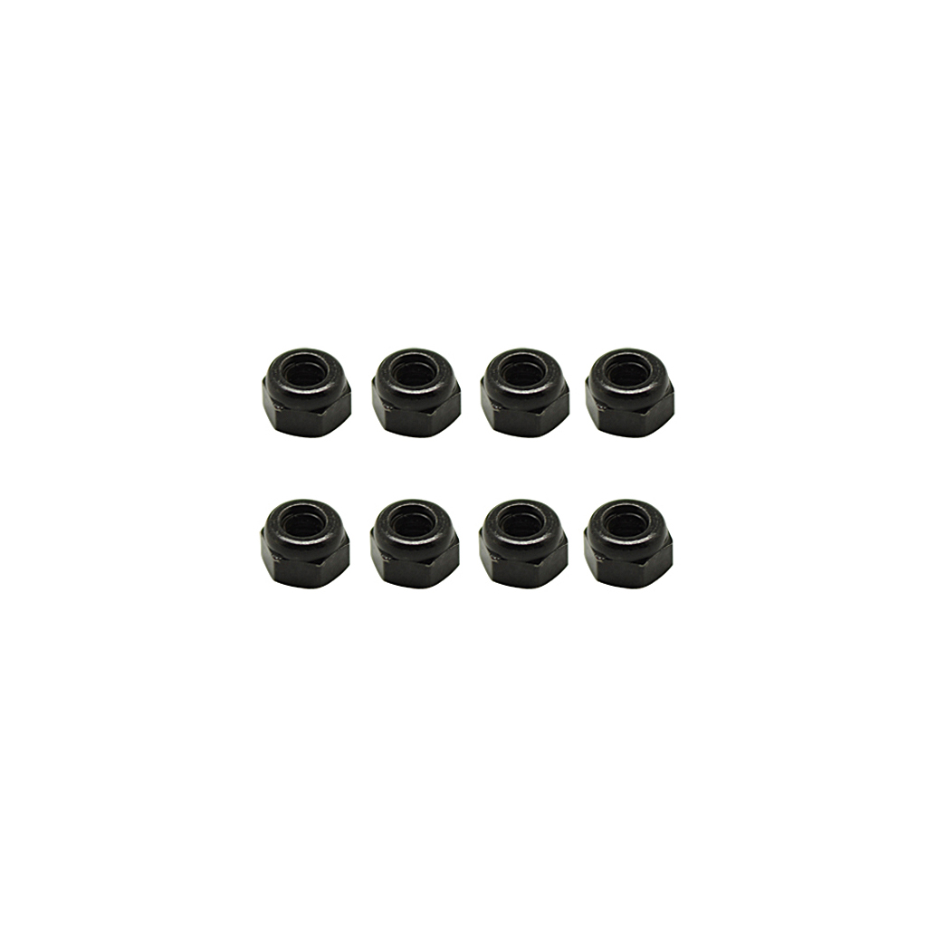 Core RC M2.2 Nyloc Nuts Steel - pk8 (CR461)
