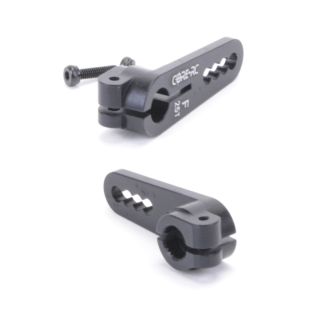 Core RC Alloy Offset Servo Arm 25T - Futaba (CR466)