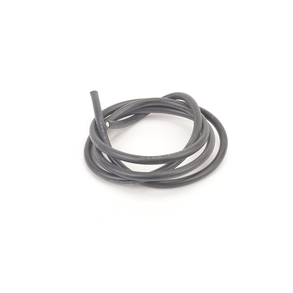 Core RC 10AWG Silicon Wire - Black - 1 Metre (CR768)