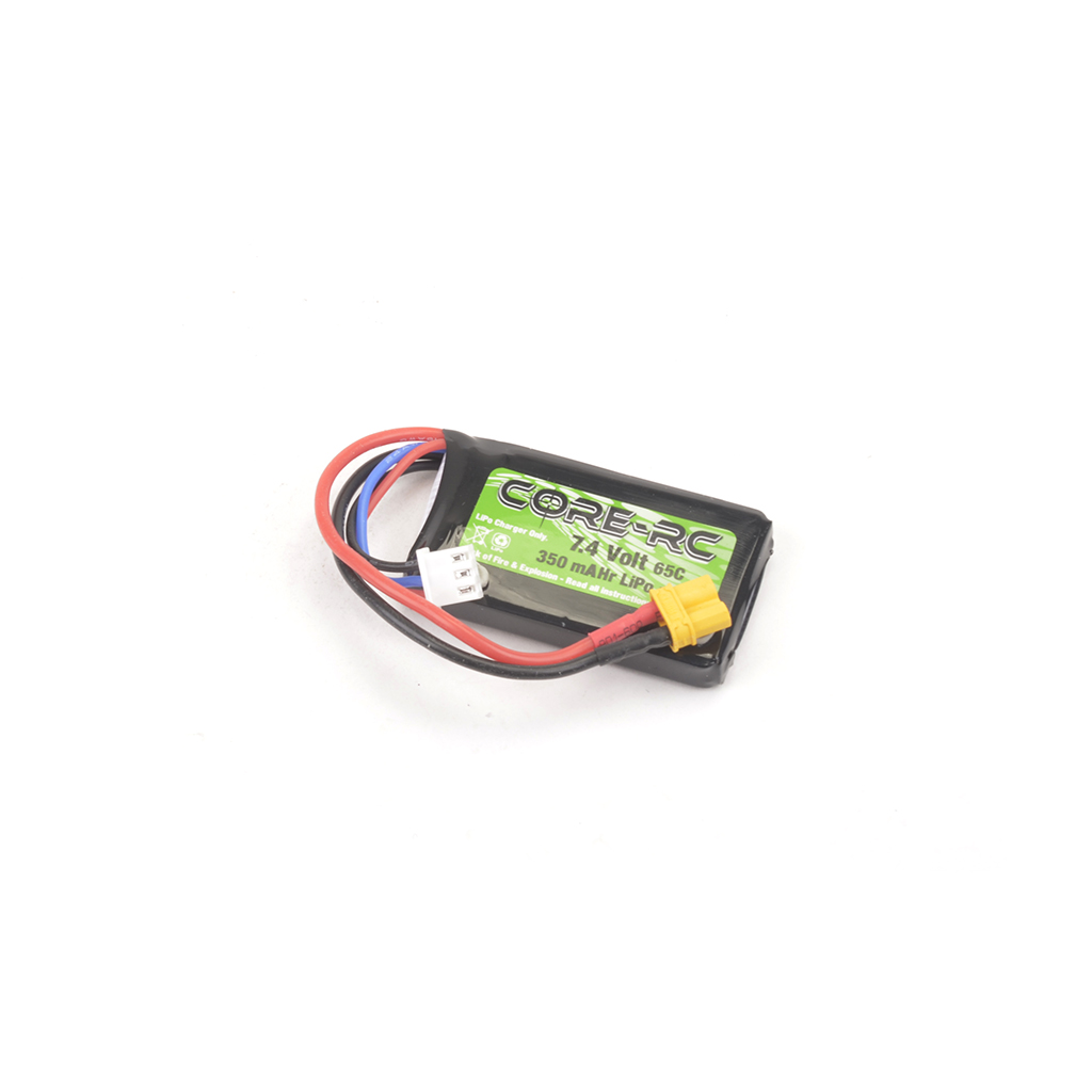 Core RC 350mAh 7.4V 2S 65C S/C LiPo XT30 (CR786)
