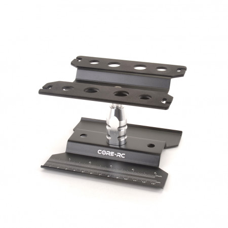 Core RC Rotating Car Stand Black (CR798)