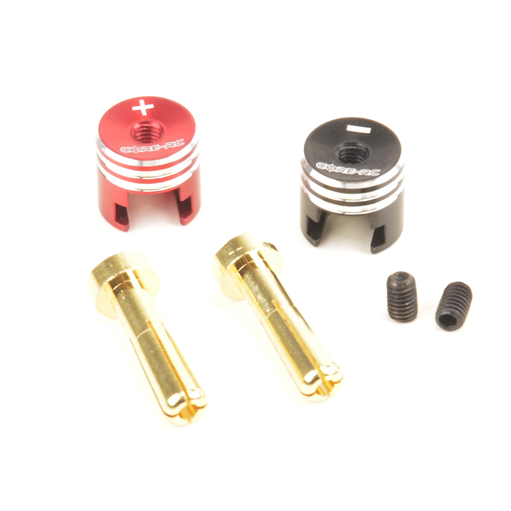 Core RC Heatsink Bullet Plug Grips - 4mm (CR861)