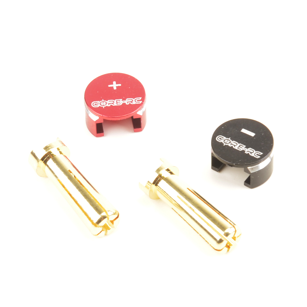 Core RC Low Pro Heatsink Bullet Plug Grips - 5mm  (CR864)