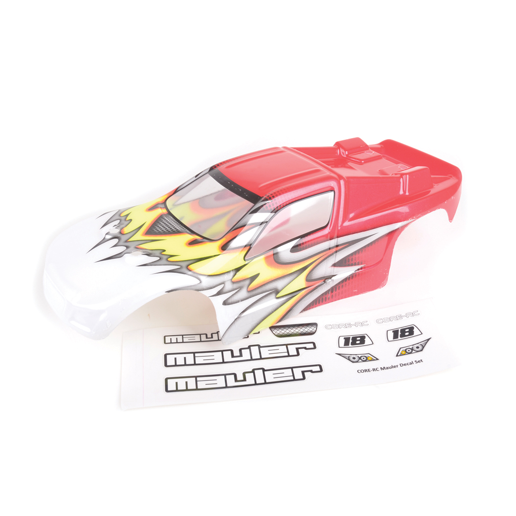 Core RC Mauler Truck Body Red (CRA174)