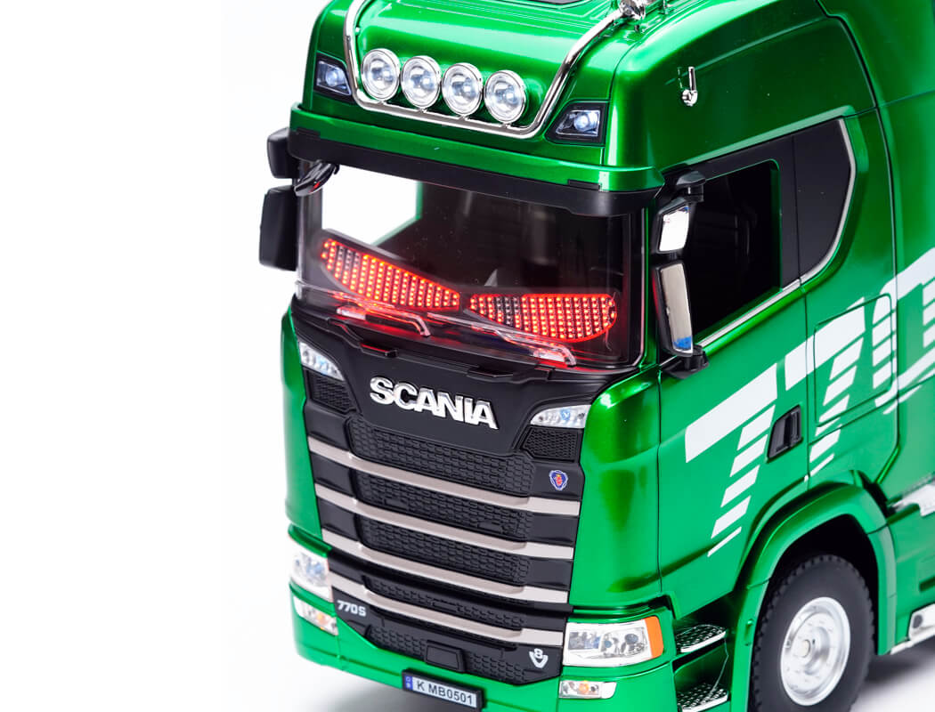 Huina Scania Truck LED 'Demon Eyses' Set For 1501G - Green (CY1501-01)