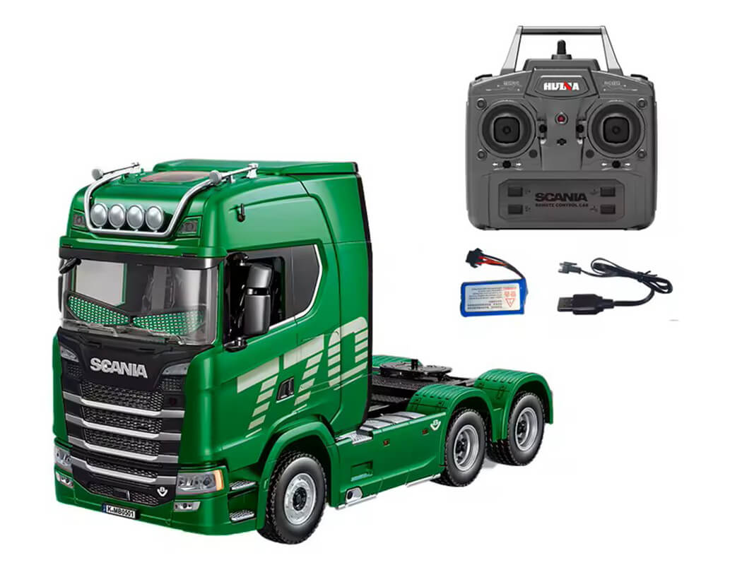 Huina Scania 770S RC Truck RTR - Green (Eyes Compatible) (CY1501G)