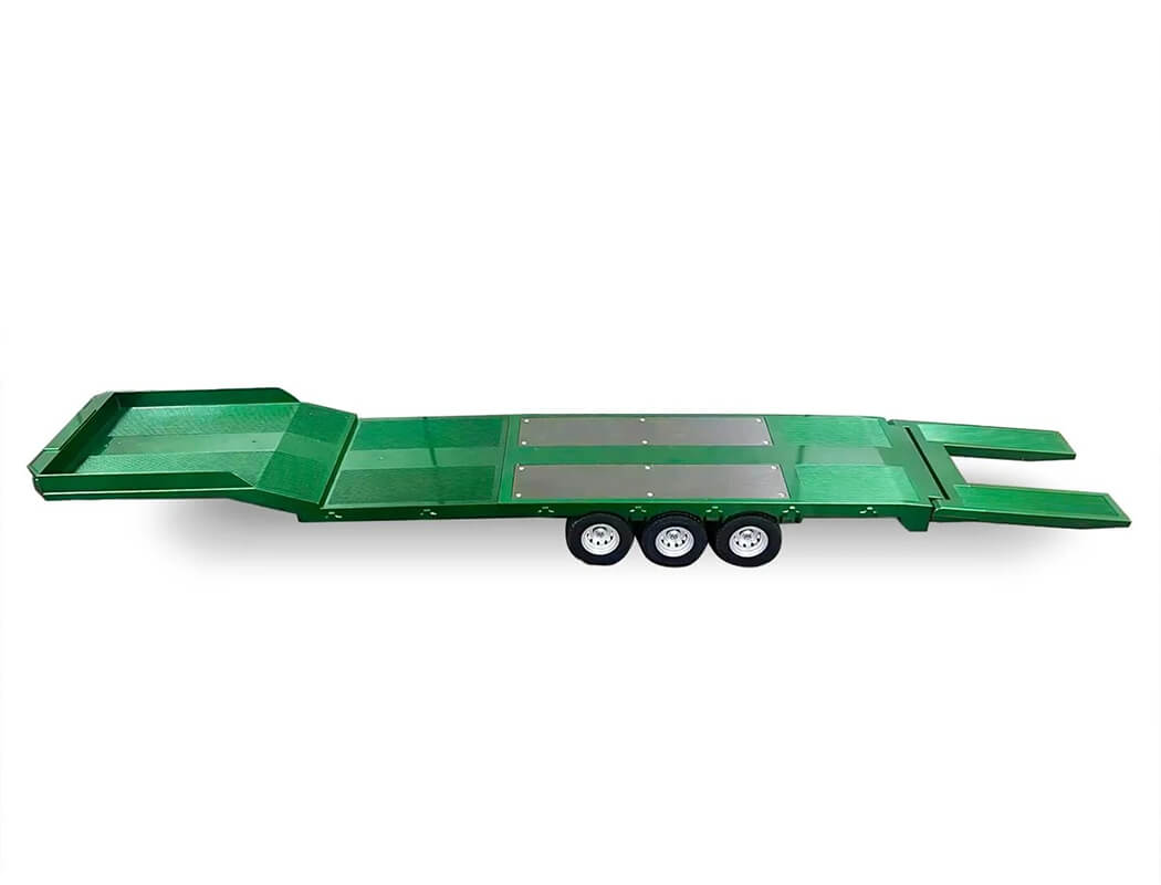 Huina RC haulage Flatbed Trailer For CY1501 - Green ( CY1502G)