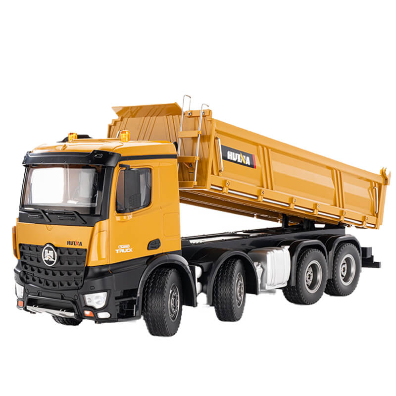 Huina 1/14th Scale RC Tipper Dumptruck 2.4G 12Ch 8 Wheel W/Die Cast Parts (CY1536)