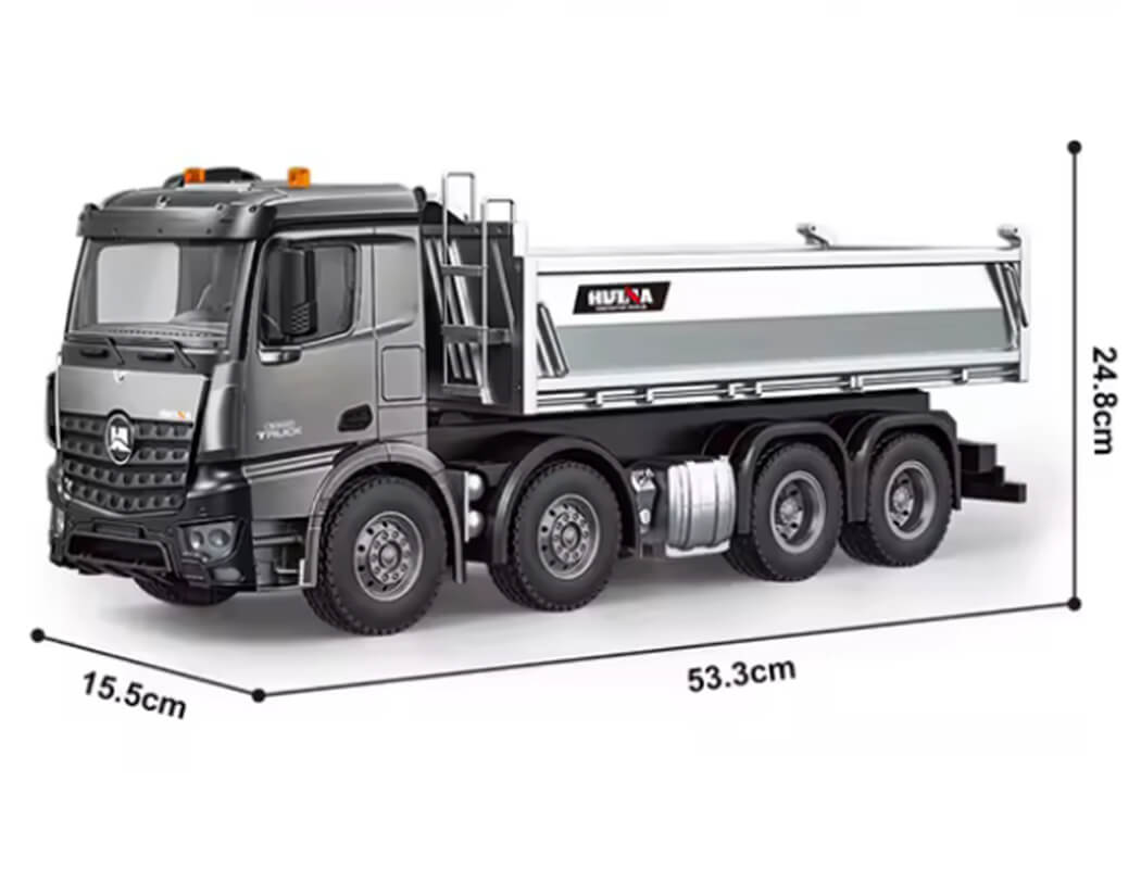 Huina RC Pro Tipper Dumptruck 13CH - Wheel With Metal Bucket (CY1536PRO)