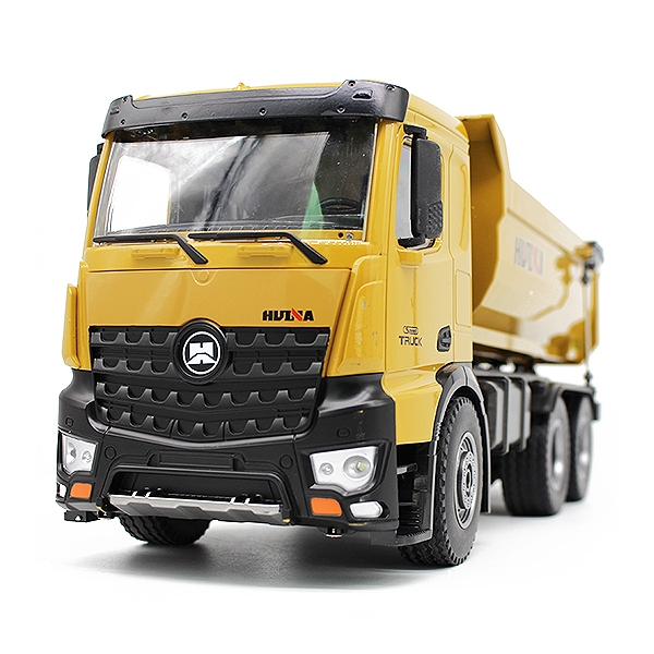 Huina RC Tipper Dumptruck 2.4G 10Ch W/Die Cast Cab, Dump Bed (CY1582)