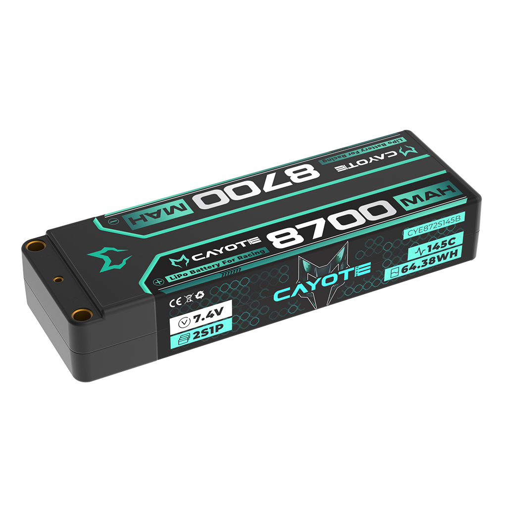 CAYOTE LiPo 8700mAh Stick 7.4v 25.1mm 321g (CYE872S145B)