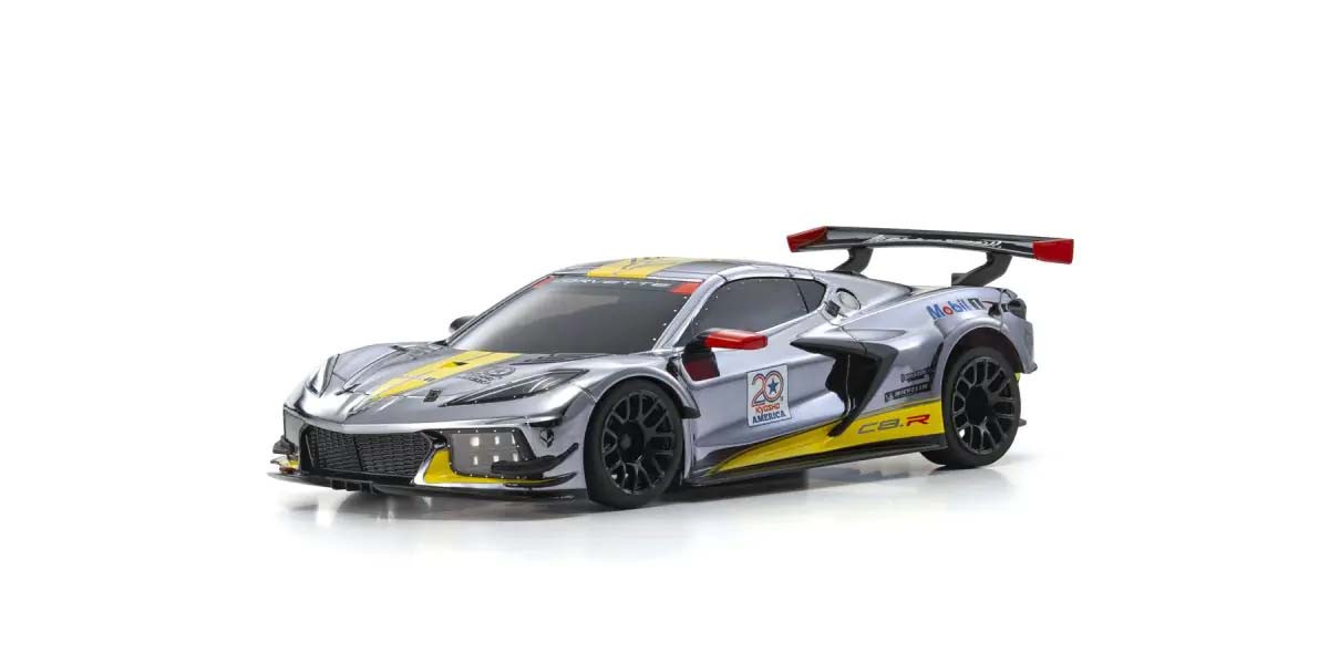 Kyosho Mini-Z MR04 RWD Corvette C8-R Chrome 20th Anni (K.32356CRY)