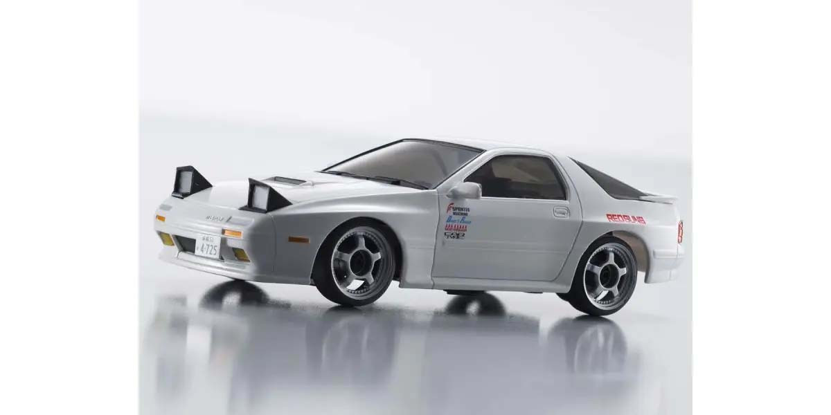 Kyosho First Mini-Z 1:28 Initial-D Mazda Savanna RX-7 FC3S White (K.66602A)
