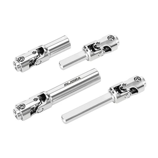 INJORA Stainless Steel Drive Shafts for 1/30 Axial SCX30 (SCX30-01)