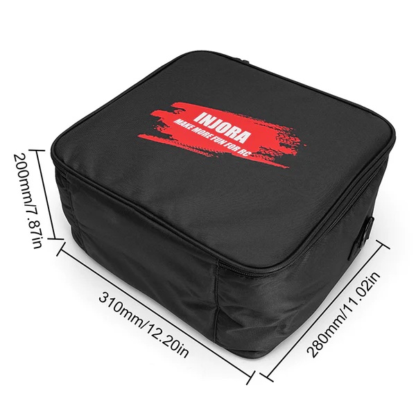 INJORA 31*20*28cm Travel Storage Bag for 1/18 1/24 RC Crawlers (INA-106)