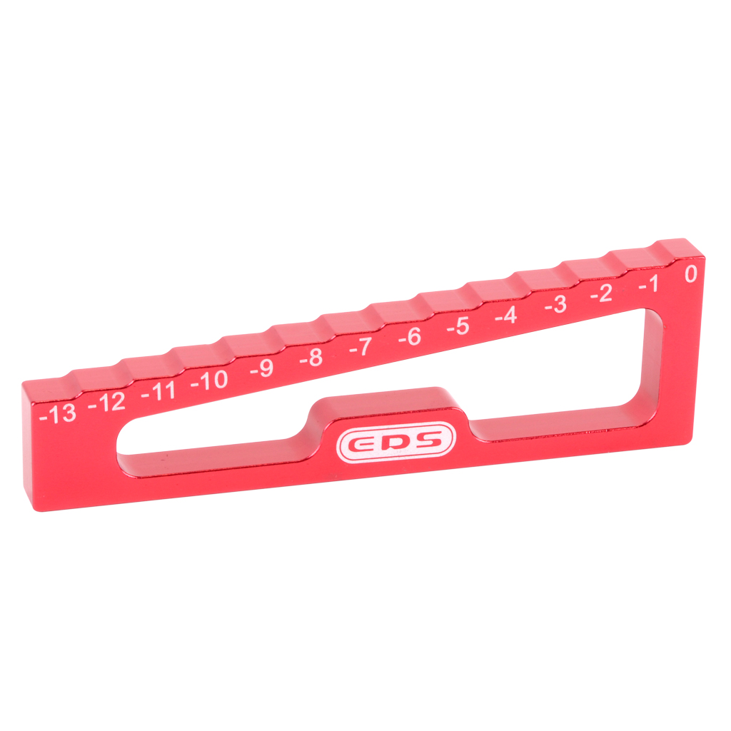 EDS Chassis Droop Gauge 0-13mm for 1/8 Off &amp; Truggy (ED181006)