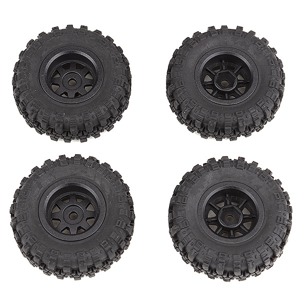 Element RC Enduro24 Wheels &amp; Tyres - Mounted (EL21708)