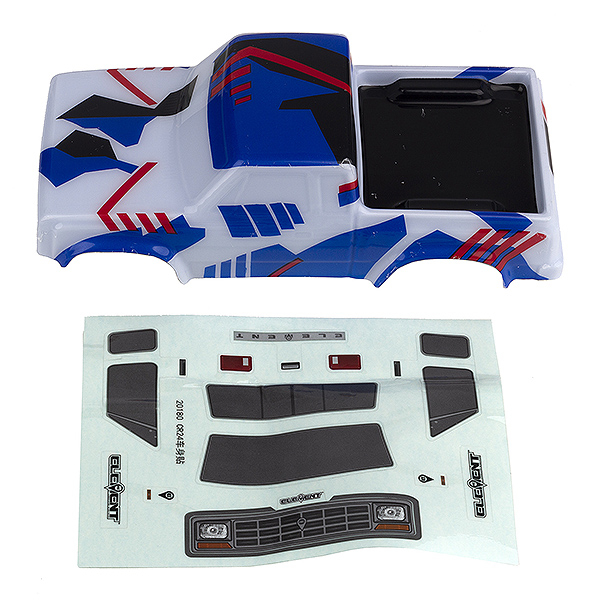 Element RC Enduro24 Sendero Body (Red/Blue) (EL21726)