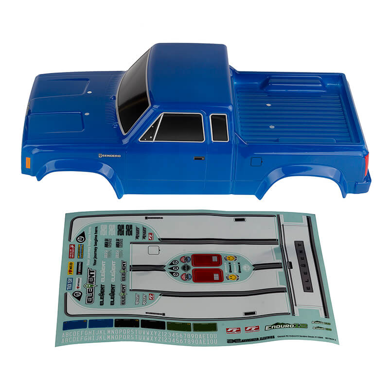 Element RC Enduro12 Sendero Boshell Set, Blue Painted (EL41120)