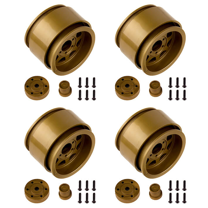 Element RC Enduro Method 701 T Rail Series Wheels, 1.9 In Bronze (4 Pcs) (EL42100)