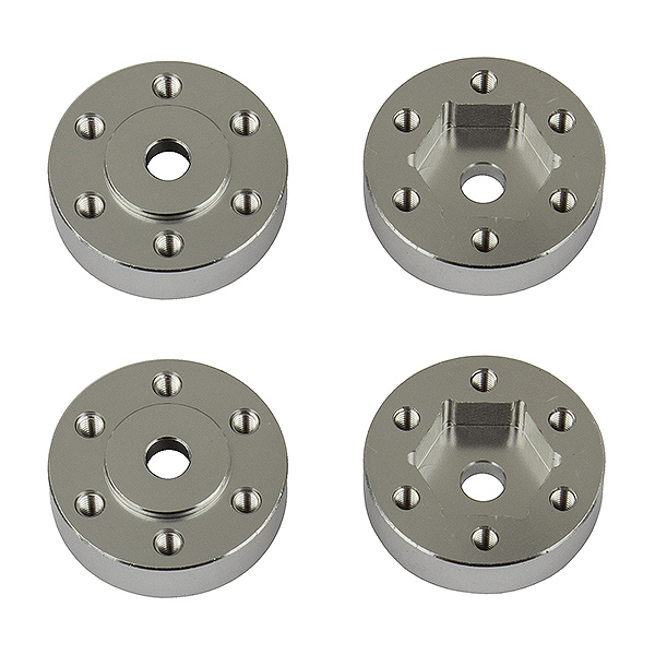 Element RC FT Enduro Beadlock Hex Adapters, Aluminum (EL42103)