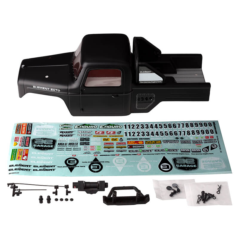Element RC Enduro Ecto Black Body Set Painted (EL42179)