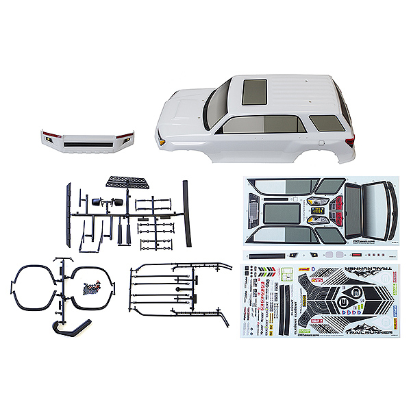 Element RC Trailrunner Body - White With Accessories (EL42240)