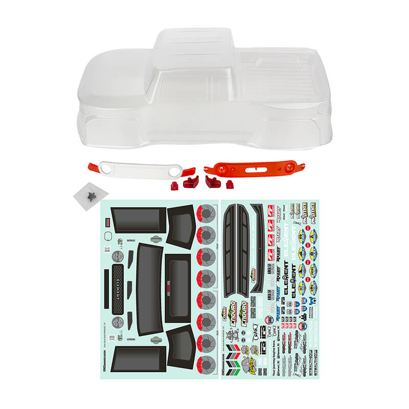 Element RC Enduro Se Utron Bodyshell Set Clear (EL42351)