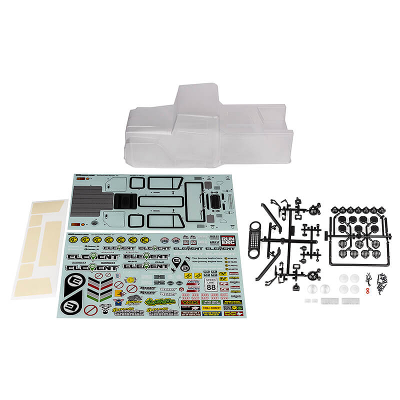 Element RC Enduro Zuul Body Set Clear (EL42355)