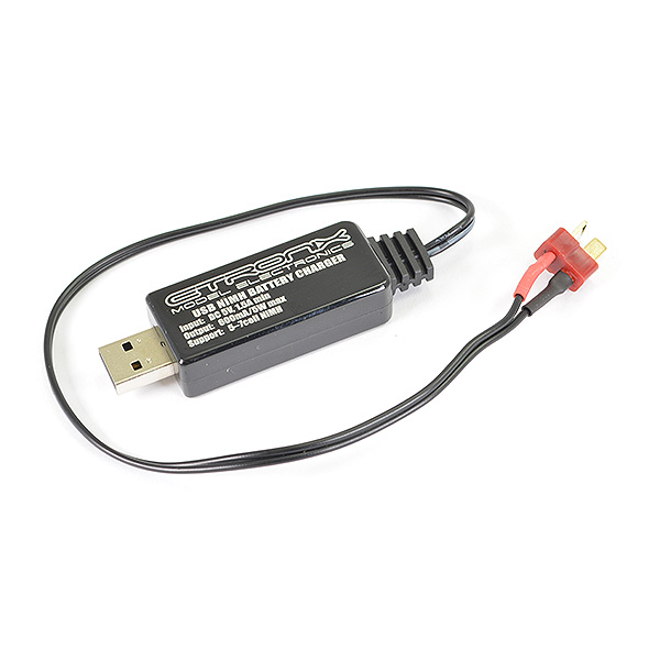 Etronix Usb Charger 600Ma/5W For 7.2V Battery - Deans (ET0226D)
