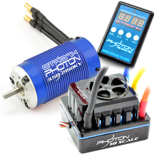 Etronix Photon 1/8 Combo W/3.5D 2150KV Motor/120A ESC (ET0435)