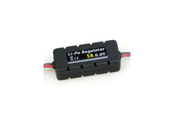 Etronix Li-Po Regulator 6.0V 5A W/Casing 20X14X49mm (ET0556)