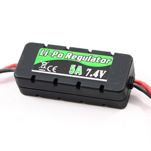 Etronix Li-Po Regulator 7.4V 5A W/Casing 20X14X49mm (ET0557)