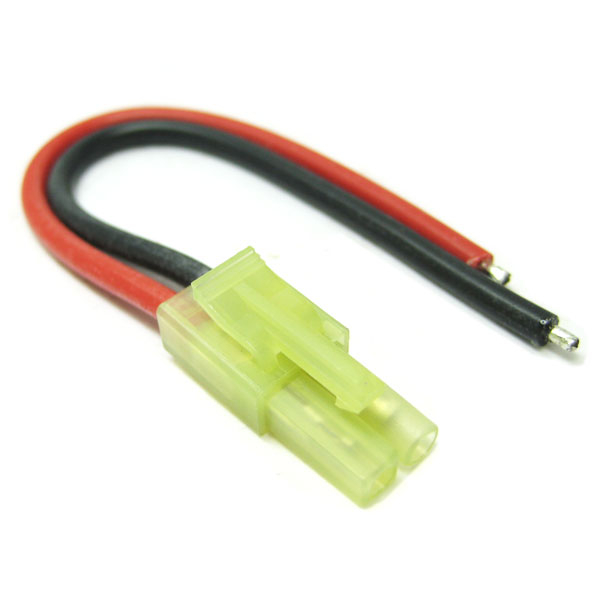 Etronix Male Micro Tamiya Connector With 10cm 18awg Silicone Wire (ET0626)