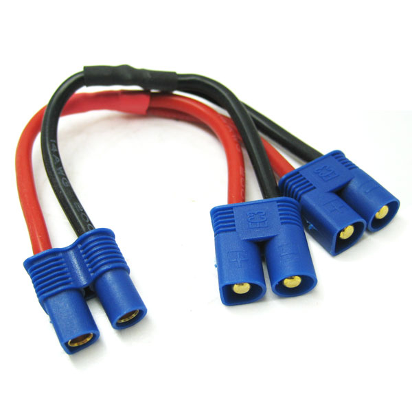 Etronix Battery Harness For 2 Packs In Parallel Adaptor (ET0705)